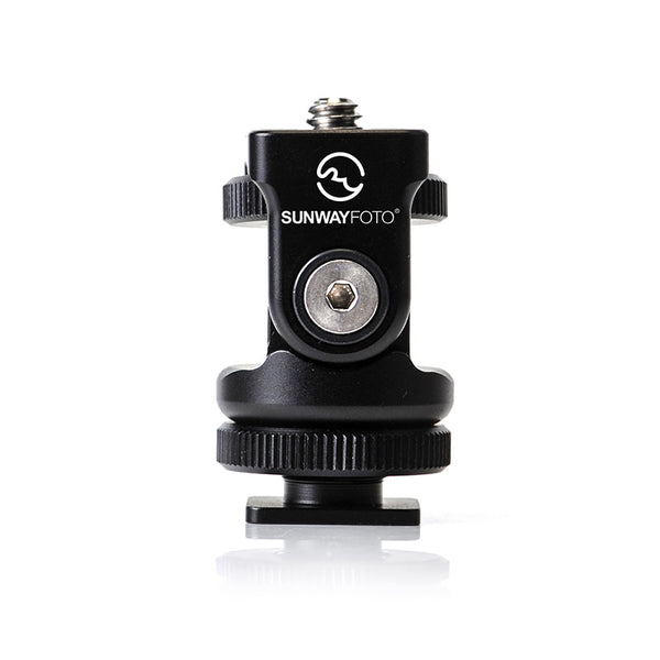 HB-02 All-metal Camera Tilt Head Hot Shoe Tilt Head 1/2/5pcs pack