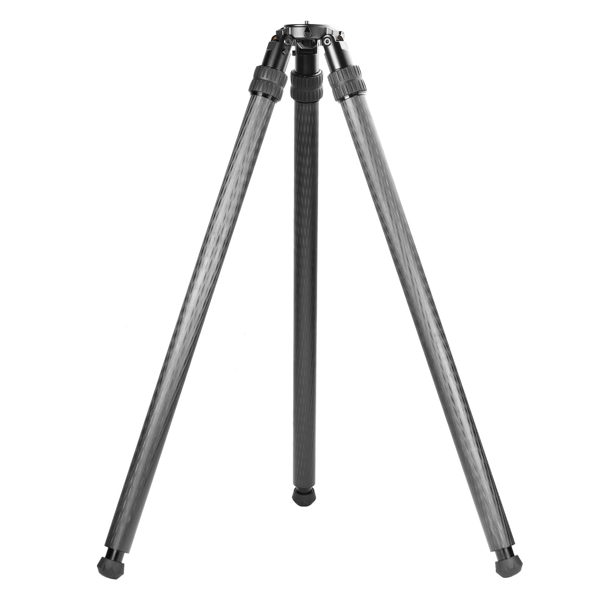 SUNWAYFOTO HT4420CBLI Inverted Leg Carbon Fiber Heavy Duty Tripod, 44mm, 2 Sections, 64'' (163cm) Tall, Load 110lb.(50kg)