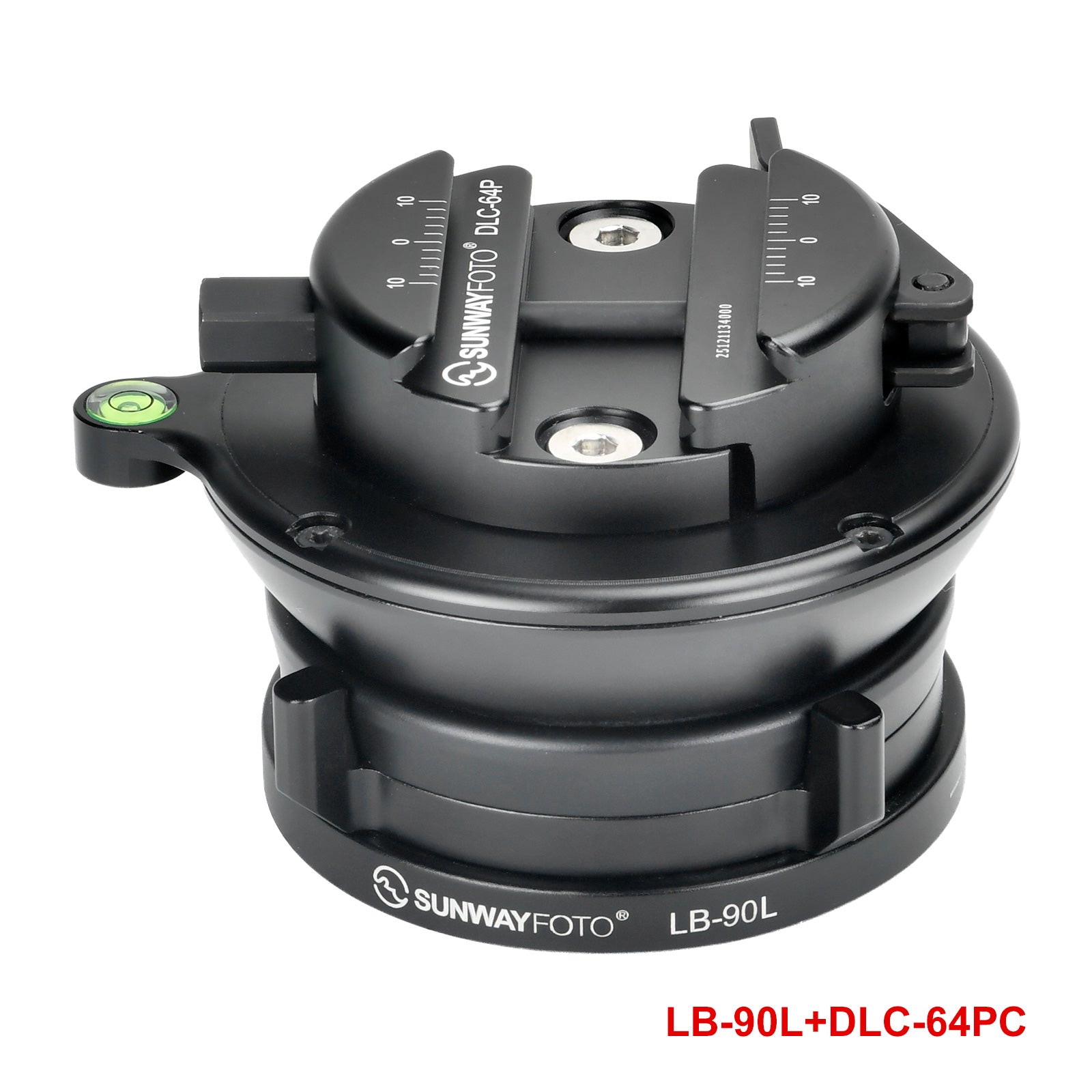 LB-90L Leveling base Tripod Head 55lbs(25kg) Load Capacity