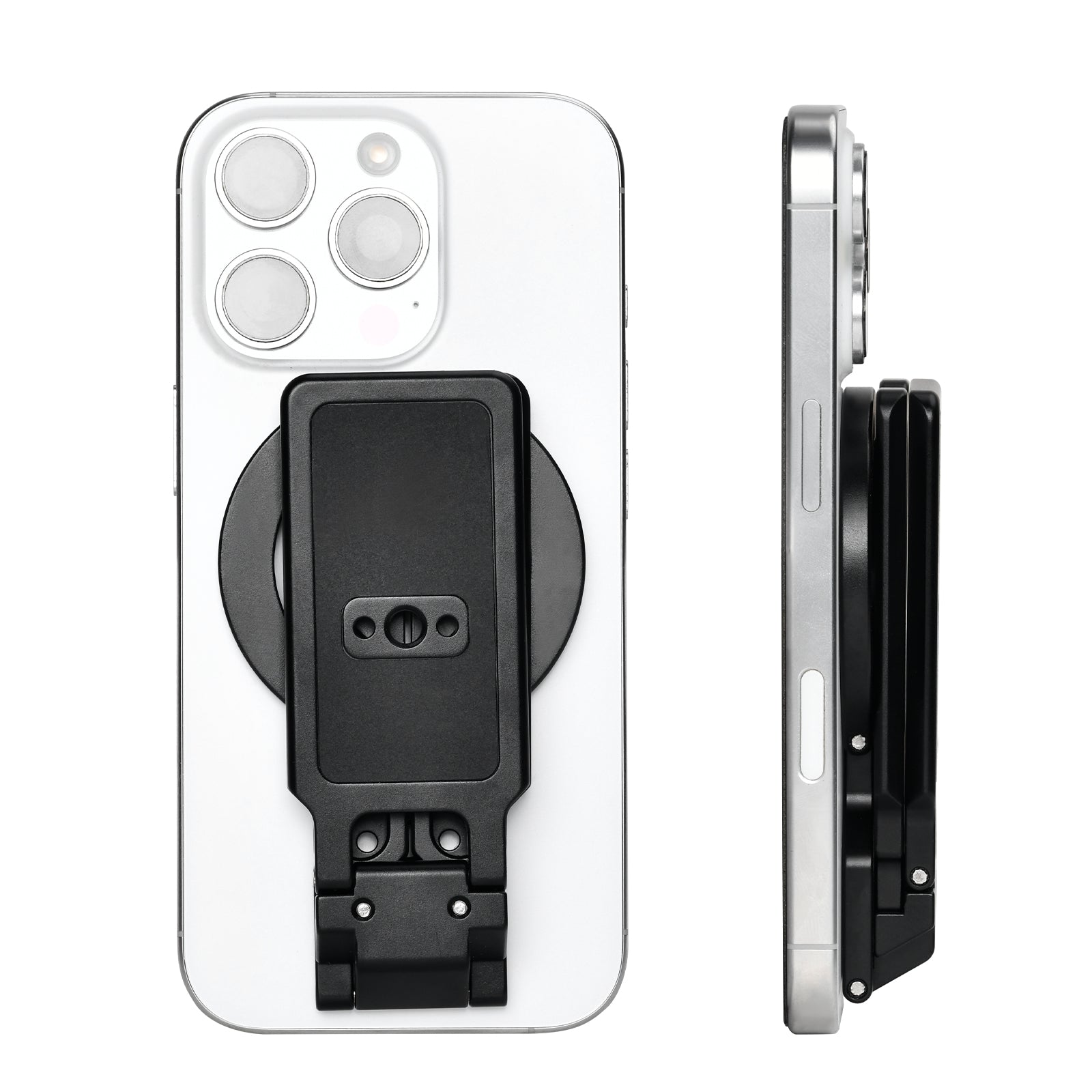 MPH-01 Universal Magnetic Pocket Tripod Phone Stand, Foldable, Compatible with iPhone MagSafe and Most Smartphones