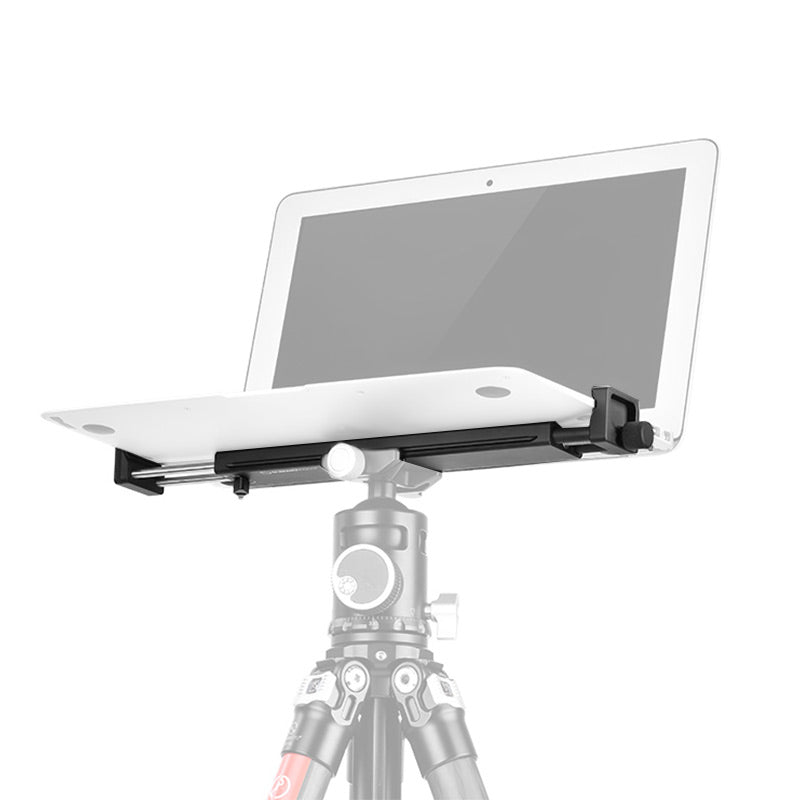 SUNWAYFOTO PC-05 Universal Laptop Stand for Arca Swiss Tripod, Laptop Holder for Macbook Pro, Tablet Mount for Ipad