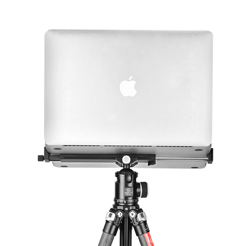 SUNWAYFOTO PC-05 Universal Laptop Stand for Arca Swiss Tripod, Laptop Holder for Macbook Pro, Tablet Mount for Ipad