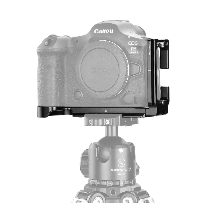 Sunwayfoto PCL-R5II – Staffa A L In Alluminio Per Canon EOS R5 Mark II/R5, Compatibile Arca-Swiss E Stabilizzatori DJI RS2/3/4
