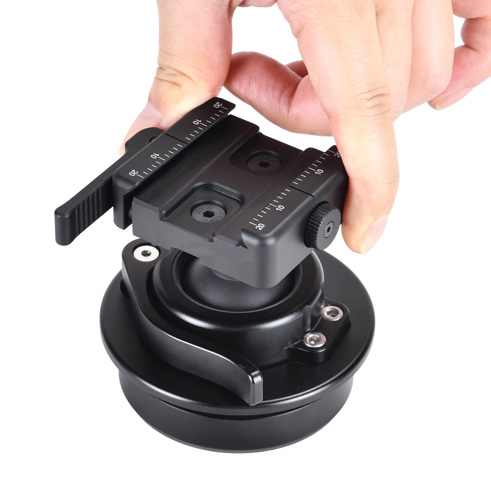 SAC-50L 50mm  Arca Swiss Lever Clamp for Tripods and A.R.M.S 17S Bipods