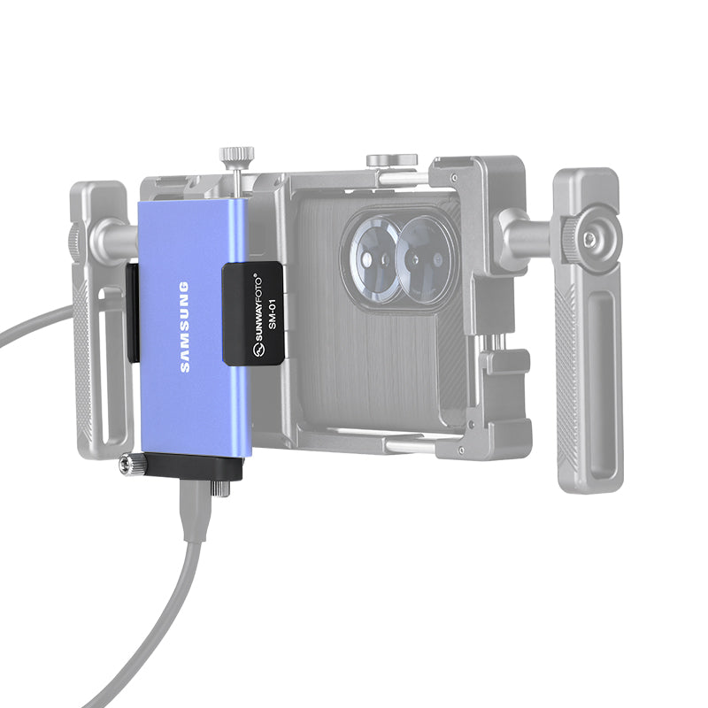 SM-01 SSD Mount Bracket Holder for Samsung T5 SSD, SanDisk SSD, SanDisk SSD T5,Compatible with Camera Cage