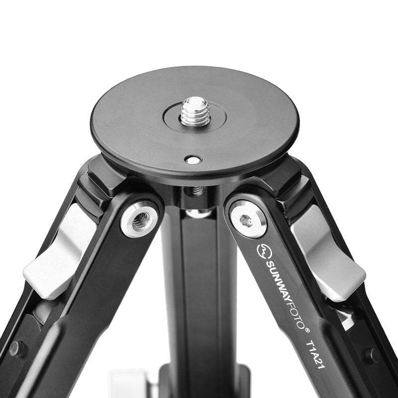 SUNWAYFOTO T1A21 Ground Level Shooting Aluminum Tripod for Telephoto Lens & DSLR Camera , load 55lb.(25kg)