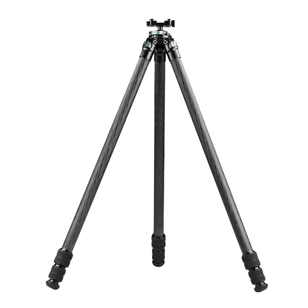 T2830CSL Series 65'' Carbon Fiber Tripod for Hunting with 30mm Inverted Ball Head,3-Sections