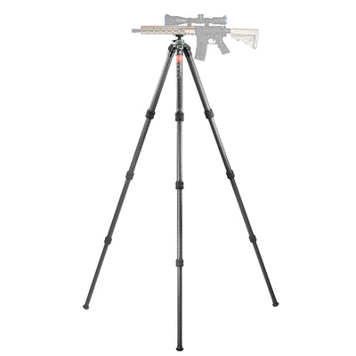 T3240CS Hunting Tripod for Shooting Rifle Stand Carbon Fiber