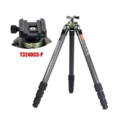 T3240CS Hunting Tripod for Shooting Rifle Stand Carbon Fiber