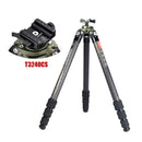 T3240CS Hunting Tripod for Shooting Rifle Stand Carbon Fiber
