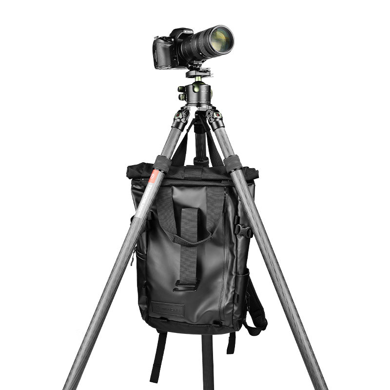 SUNWAYFOTO T3620CMLI Inverted Leg Carbon Fiber Heavy Duty Tripod with 75mm Bowl, 36mm, Tubes Two Section,66'' Tall,Load 66lb.(30kg)