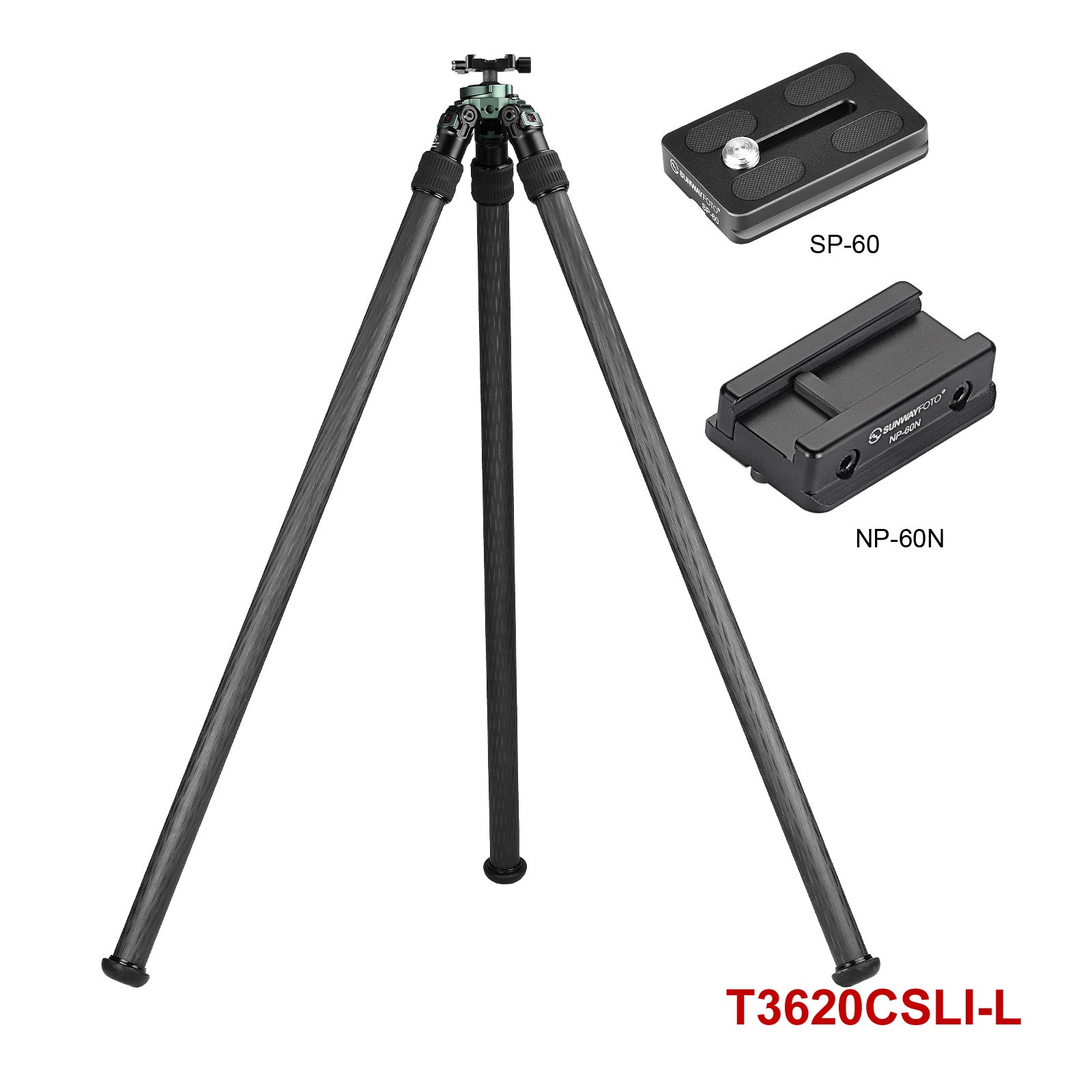その他 TRIPOD BASD VYCO853 T3620CSLI, 67” Tall Inverted Leg Series Carbon Fiber Tripod
