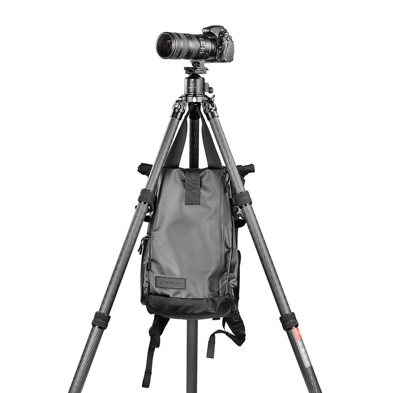 SUNWAYFOTO T4030CMI Inverted Leg Carbon Fiber Heavy Duty Tripod with 75mm Bowl, 40mm, 3 Section,67'' Tall,Load 66lb.(30kg)