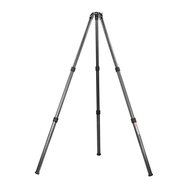 SUNWAYFOTO T4030CMI Inverted Leg Carbon Fiber Heavy Duty Tripod with 75mm Bowl, 40mm, 3 Section,67'' Tall,Load 66lb.(30kg)