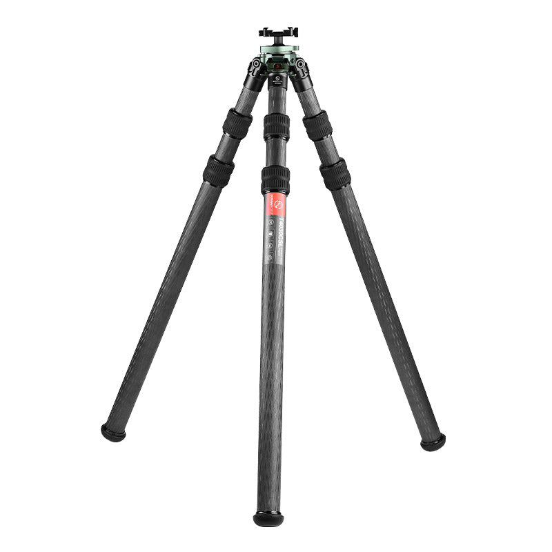 T4030CSI, 68” Tall Inverted Leg Series Carbon Fiber Tripod with 38mm Arca Ballhead, 40mm Tubes 3 Section