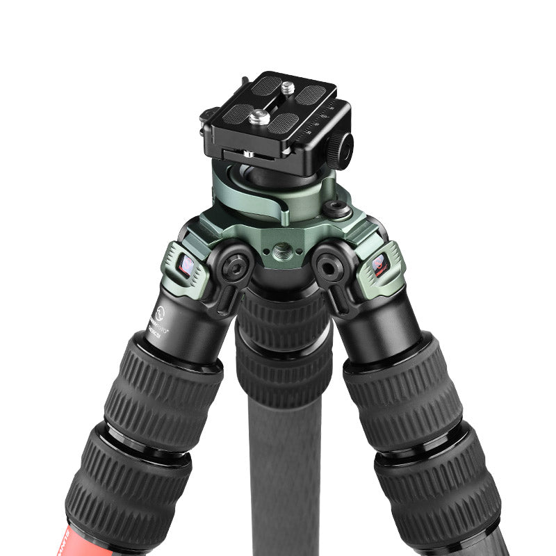 T4030CSI, 70” Tall Inverted Leg Series Carbon Fiber Tripod with 38mm Arca Ballhead, 40mm Tubes 3 Section