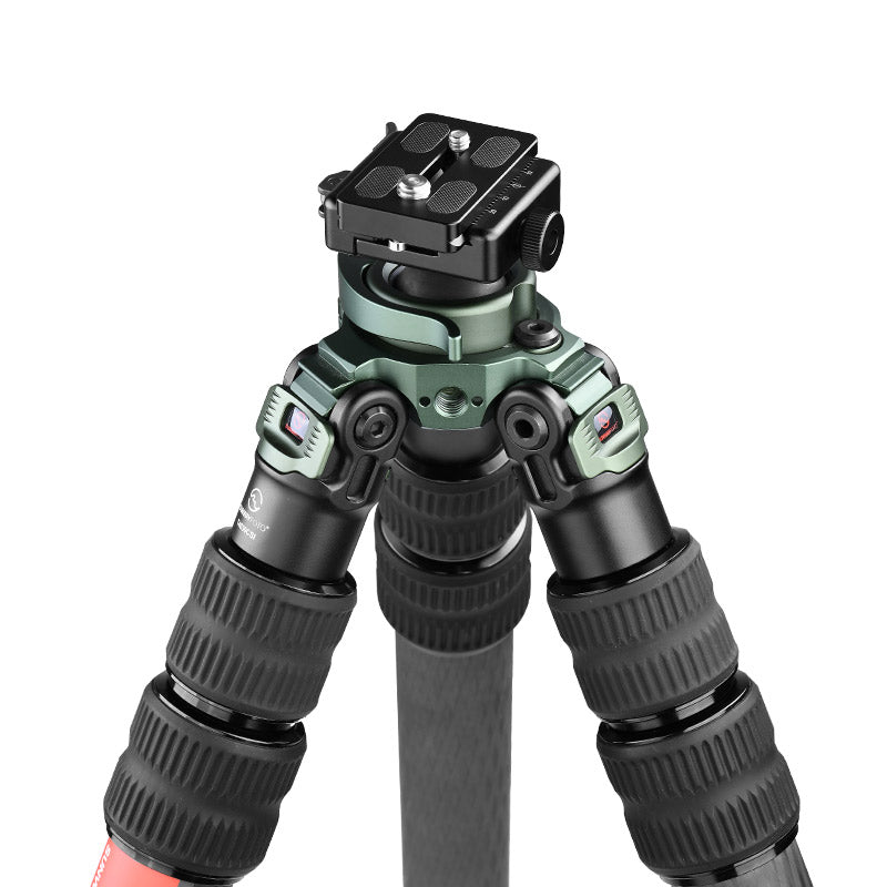 T4030CSI, 68” Tall Inverted Leg Series Carbon Fiber Tripod with 38mm Arca Ballhead, 40mm Tubes 3 Section