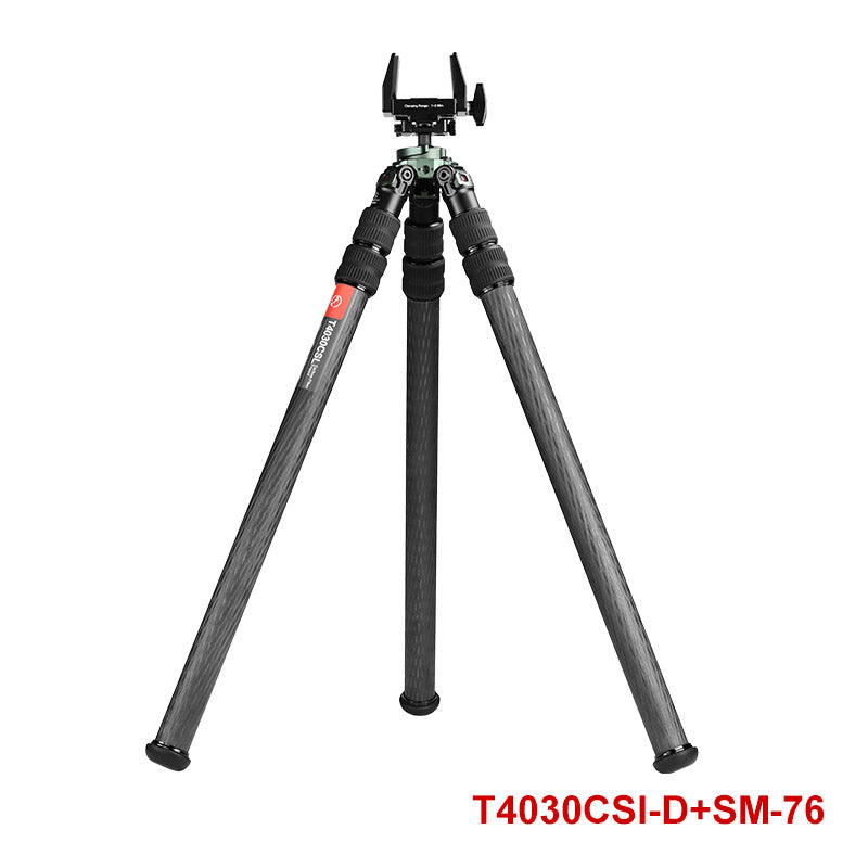 T4030CSI, 68” Tall Inverted Leg Series Carbon Fiber Tripod
