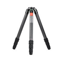 T4040CM Heavy Duty Carbon Fiber Tripod for Video Camera Photography and Hunting, 4 sections, 88lb(40kg) Load