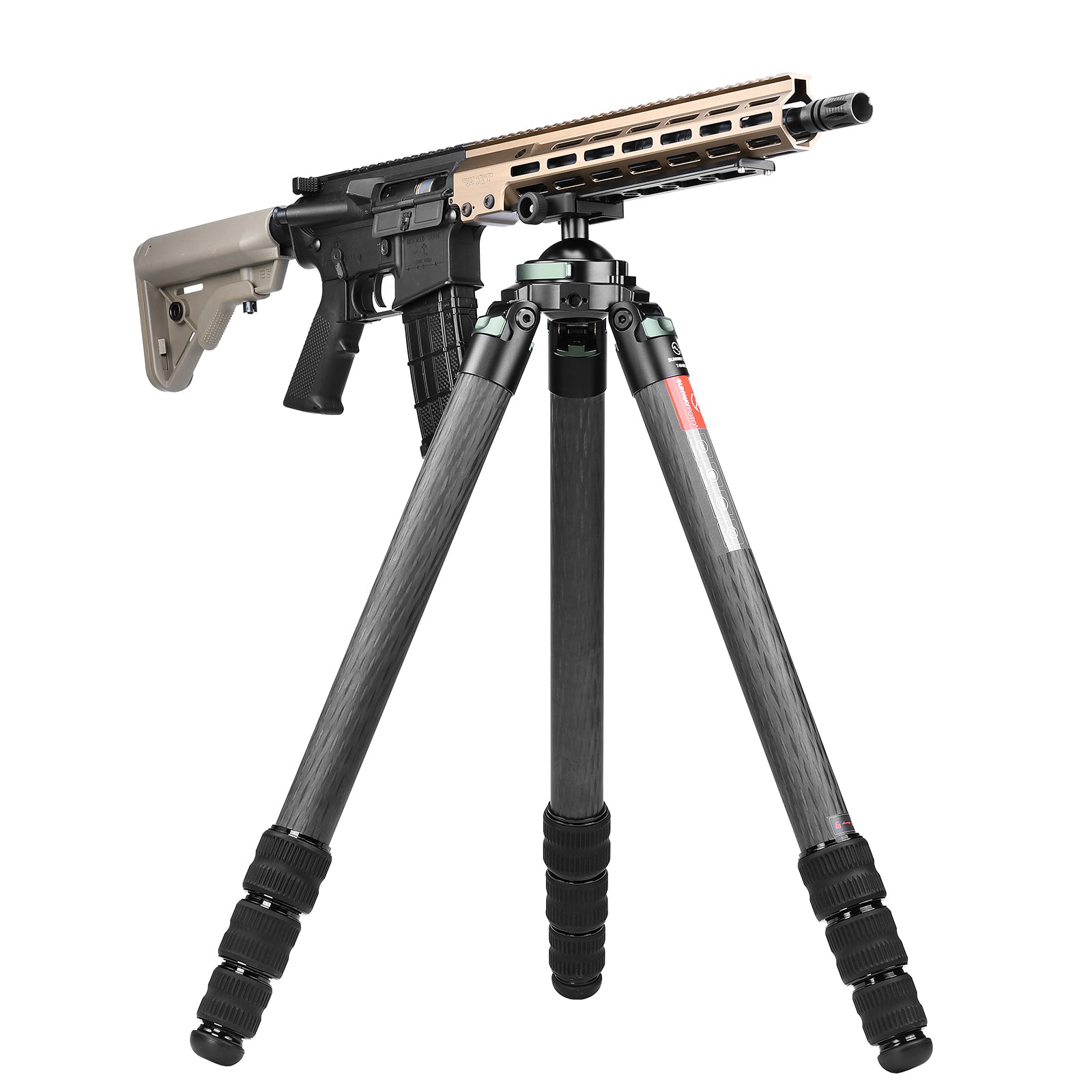 T4040CS Hunting Tripod for Shooting Rifle Stand Carbon Fiber