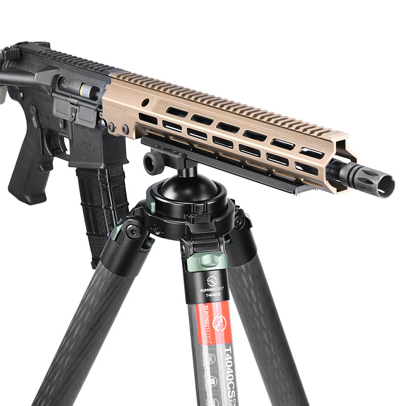 T4040CS Hunting Tripod for Shooting Rifle Stand Carbon Fiber