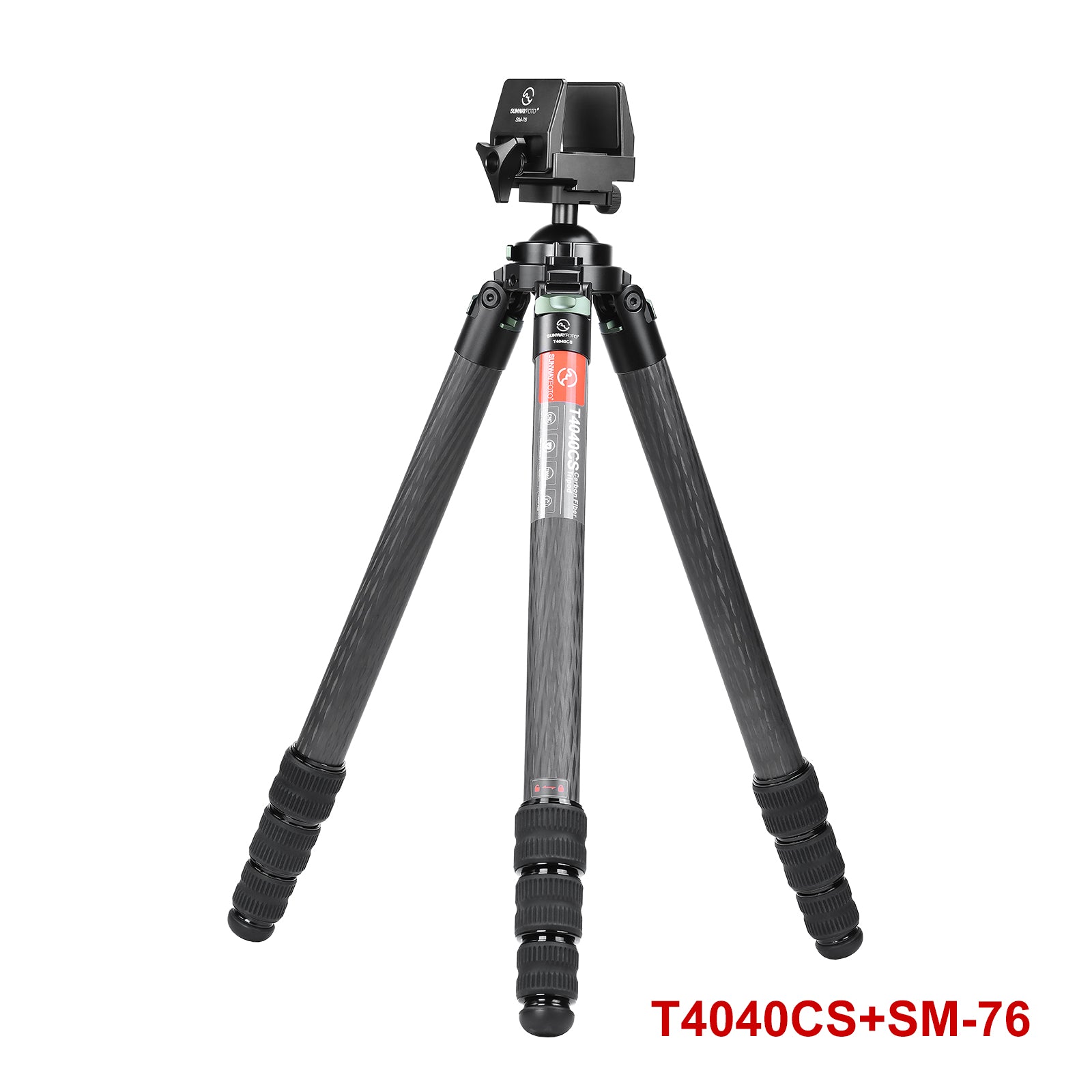 T4040CS Hunting Tripod for Shooting Rifle Stand Carbon Fiber