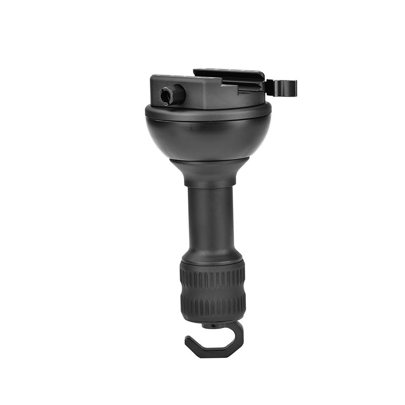 SUNWAYFOTO TAP-75LDC 75mm Half Ball Bowl Adapter with Arca Swiss/Picatinny Lever Clamp for Heavy Duty Tripod