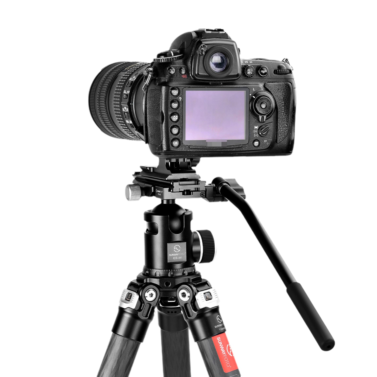 SUNWAYFOTO THH-01 Arca Swiss Clamp with Pan Bar Handle, Universal for Tripod Ball Head, Video Head and Tilt Head