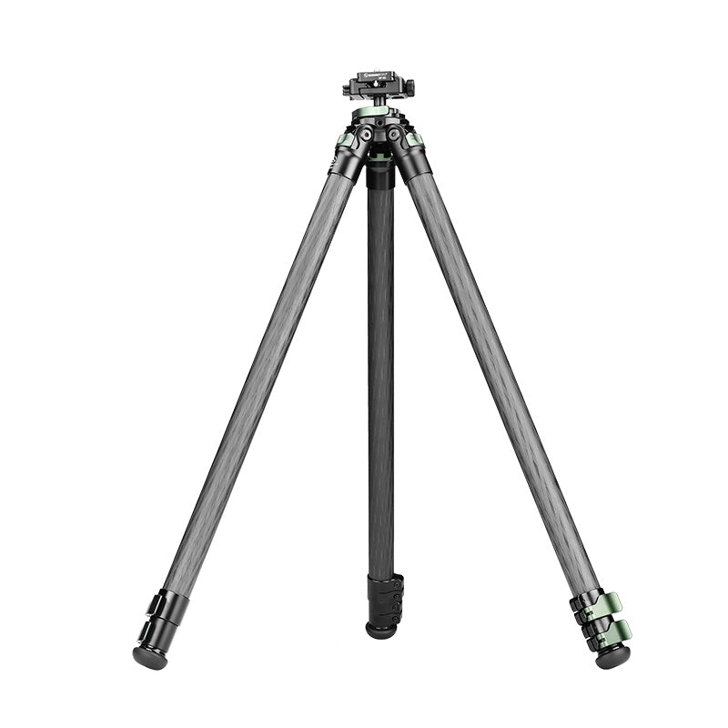 Sunwayfoto TL2830CS-D Carbon Fiber Tripod with Lever Locks for Hunting with Inverted Ball Head,3 sections, 44lb(20kg) Load