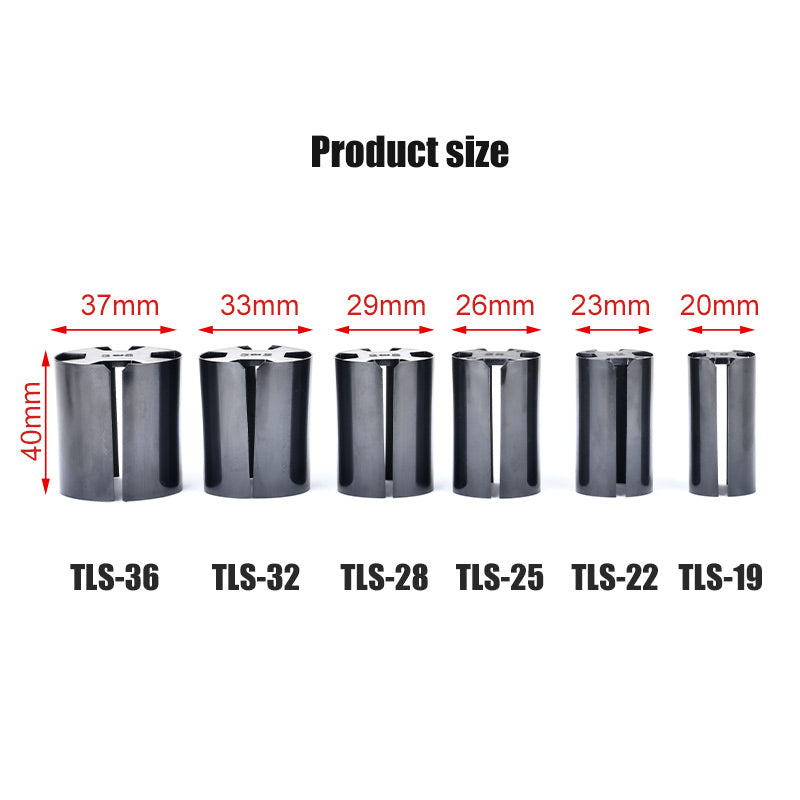 SUNWAYFOTO Tripod Leg Stops, Shim Set for 36mm, 32mm, 28mm, 25mm, 23mm, 19mm Carbon Leg Tube