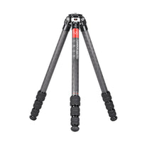 T2840CK Knight Series Carbon Fiber Tripod, 4 Leg Sections, Top Tube Diameter 28mm
