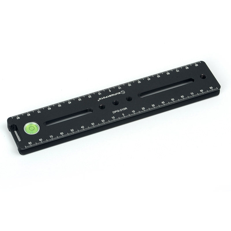 DPG-210R 200mm Multi-Purpose Nodal Rails Dual Arca Swiss Dovetail Quick-Release Plate for Lens