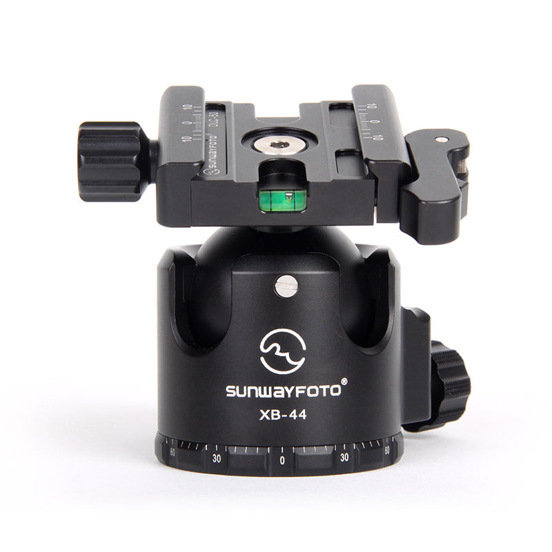 XB-44DL 44mm Ballhead Low Profile Camera Mount for Tripod with Arca-Swiss Quick Release Plate