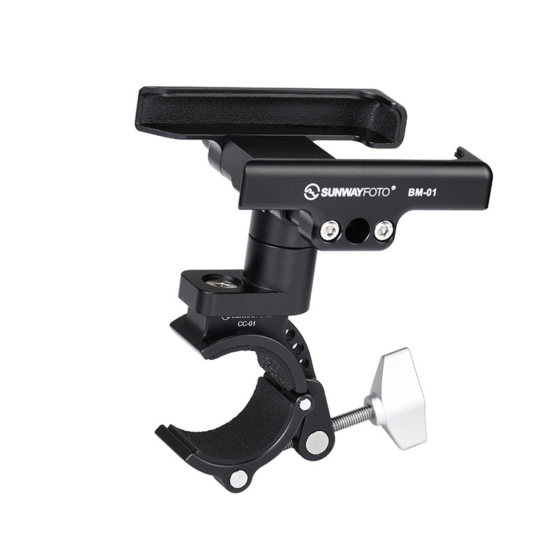 BM-01T Cell Phone Mount for Bike Motorcycle Handlebar Aluminum Smartphone Super Clamp  Smartphone Bike Holder