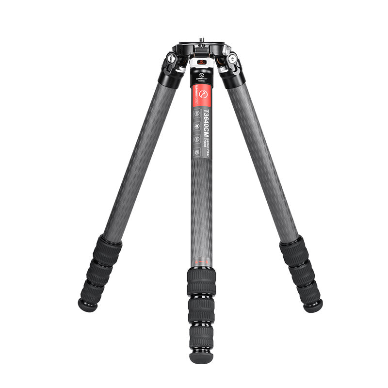 T3640CM	Master Series Carbon Fiber Tripod, 4 Leg Sections, Top Tube Diameter 36mm