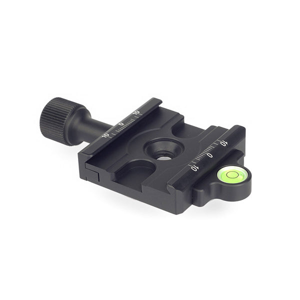 DDC-50L 50mm Arca Swiss Quick Release Clamp, UNC3/8" Screw Hole, Screw Knob Clamp for Tripod & Monopod Head