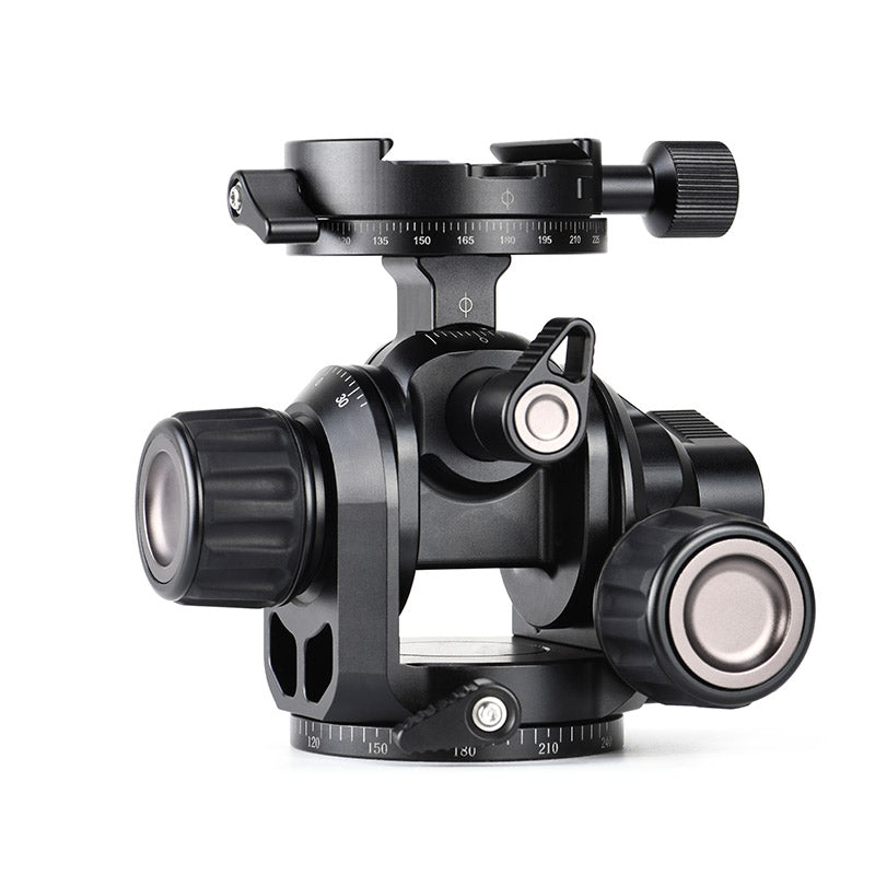 GH-PRO 3-Way Geared Tripod Head Include Arca Swiss Plate DP-60G