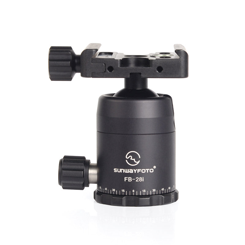 FB-28i/FB-28iDDHi 28mm Tripod Ball Head Arca/RRS Compatible,Max Load 13.2lb/6kg