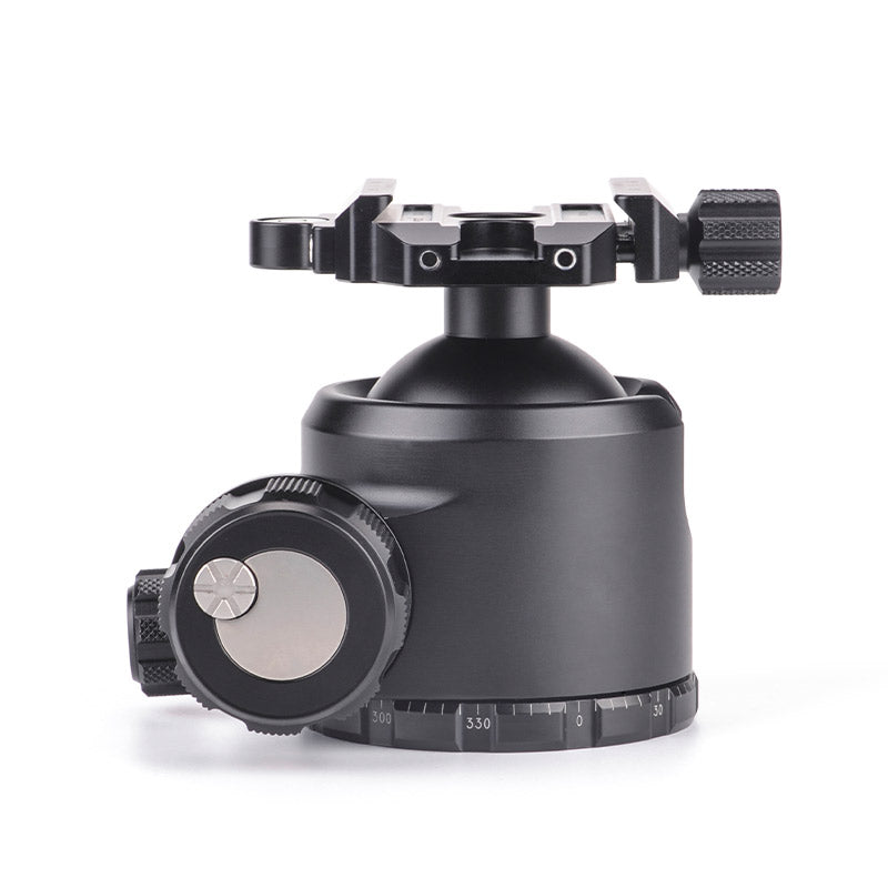 SUNWAYFOTO XB-52 Superior Low-Profile Ball Head  With Arca Swiss Screw-Knob Clamp