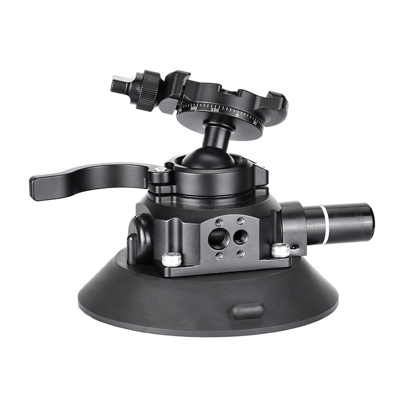 BS-01 Suction Cup Mount  Ball Head for DSLR Camera