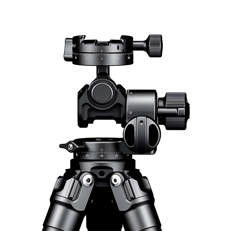 GH-PRO II 3-Way Geared Tripod Head