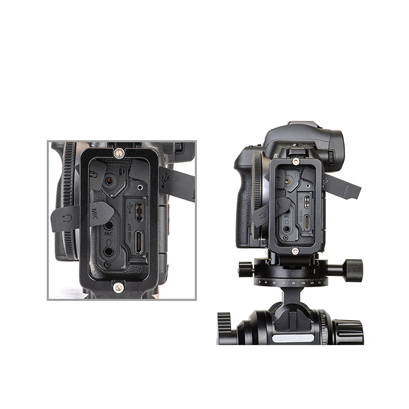 PCL-R L-Bracket for Canon EOS R DSLR Arca / RRS Compatible Arca Swiss Quick Release Plate