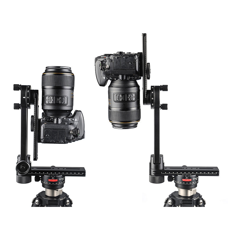 CR-3015 Gimbal Head Panoramic Head Camera Tripod Head Aluminium Alloy,360° x 180° Spherical Panoramic Kit