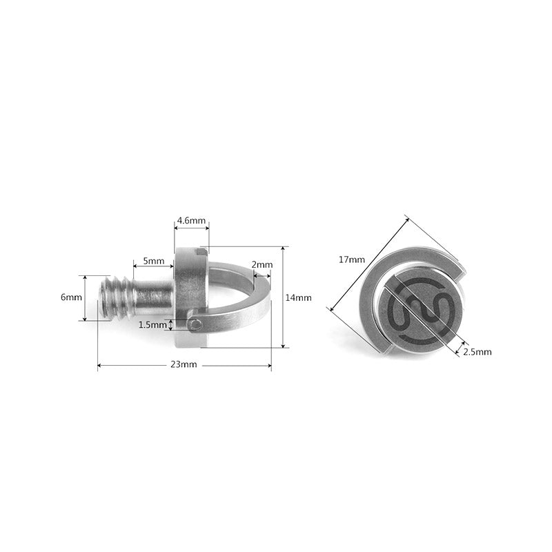 QRS-01 Quick release plate special screw