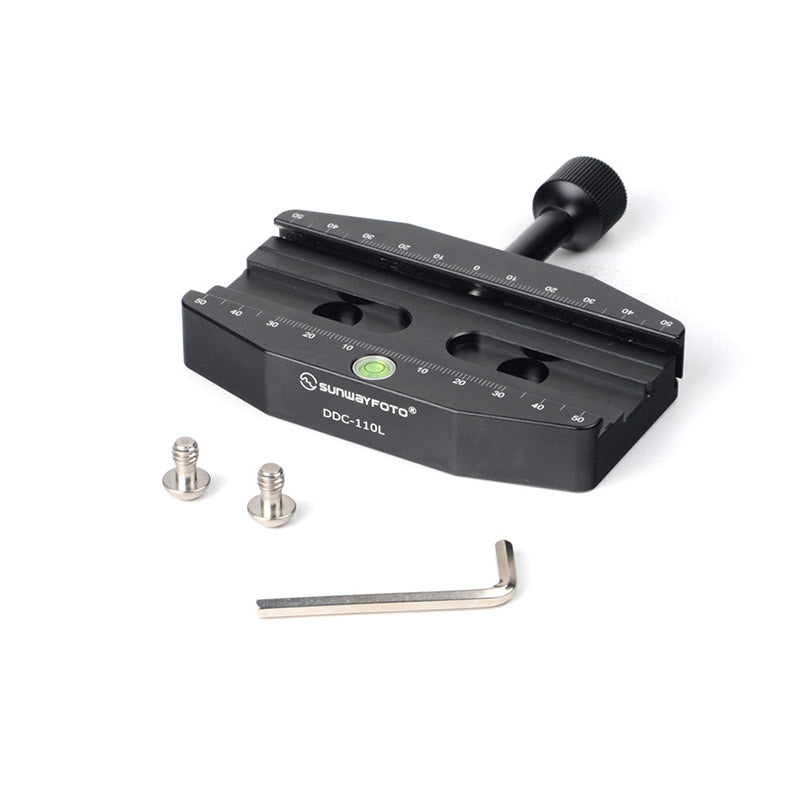 SUNWAYFOTO　DDC-110L　アルカスイス　クランプ DDC-110L 110mm Arca Swiss Clamp with Screw-knob, Quick