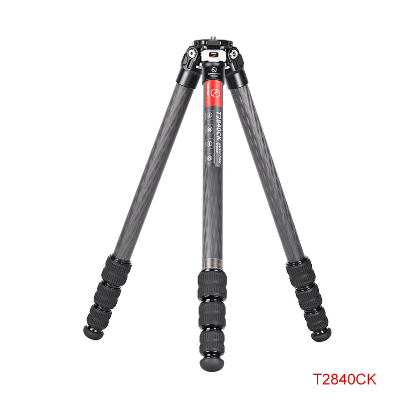 T2840CK	Knight Series Carbon Fiber Tripod, 4 Leg Sections, Top Tube Diameter 28mm