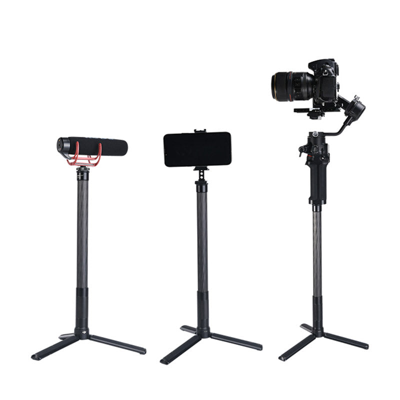 SEP-26 63cm Gimbal Extension Pole, 26mm Carbon Fiber Tube, 2 sections, Universal Rod for Tripod and Stabilizer DSLR Camera