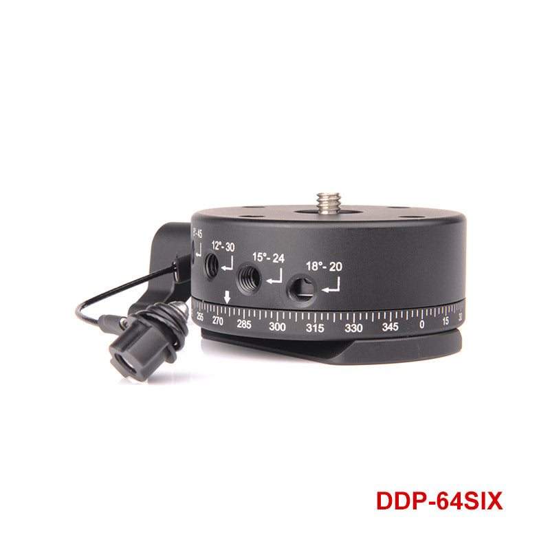 DDP-64SIX Panoramic Indexing Rotator with Arca dovetail mounting
