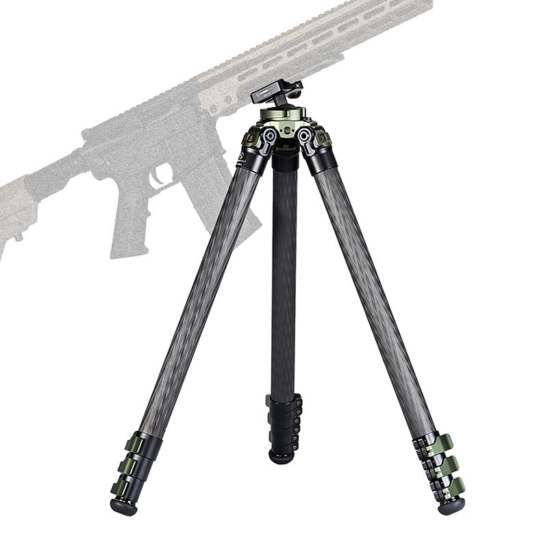 TL3240CS-Q Hunting Tripod for Shooting Rifle Stand Carbon Fiber