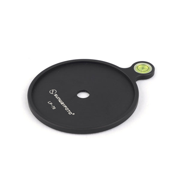 LP-76 Add-on Offset Bubble Level Plate 76mm diameter for Tripod